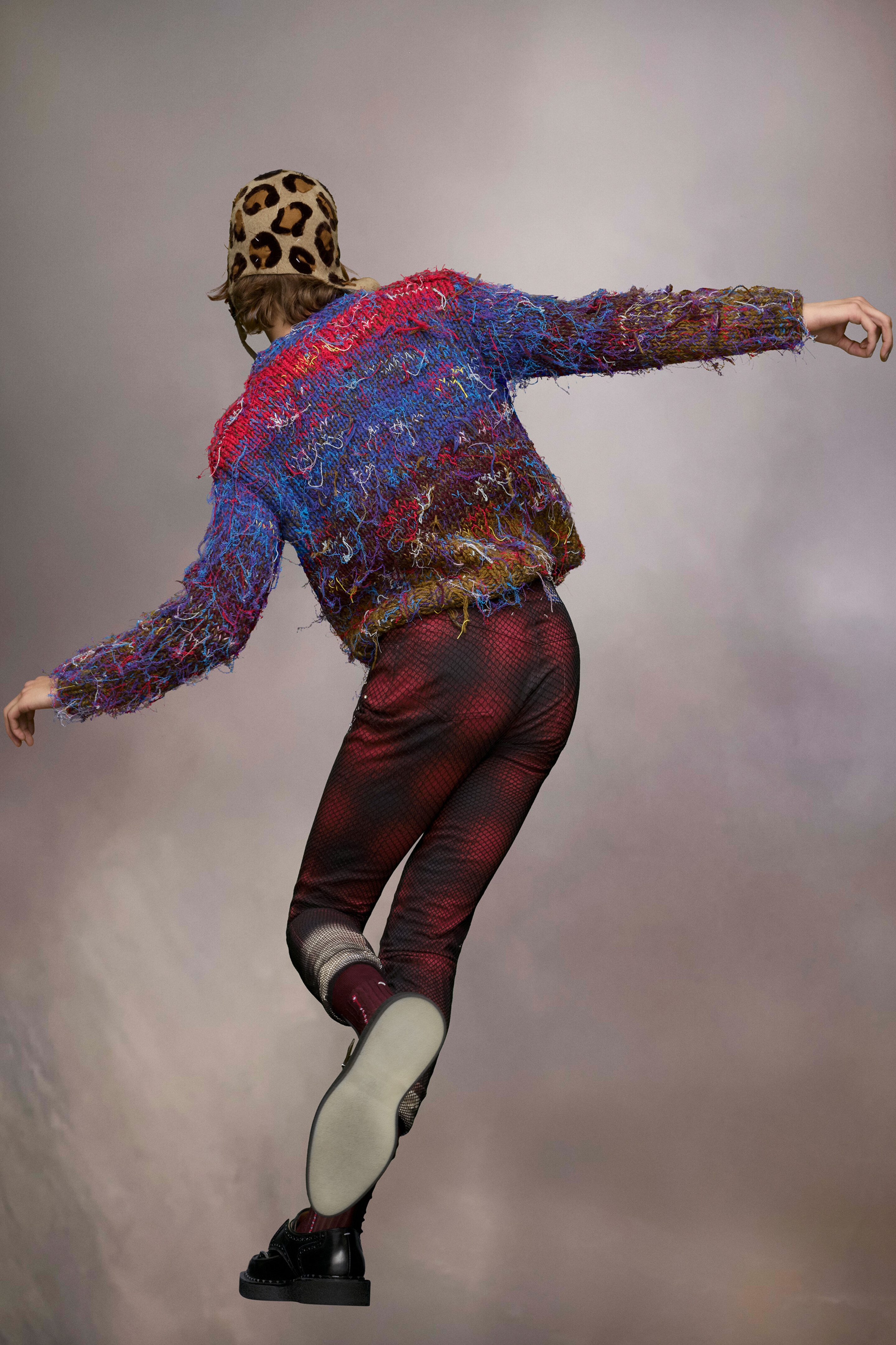Handmade knit sweater - 4