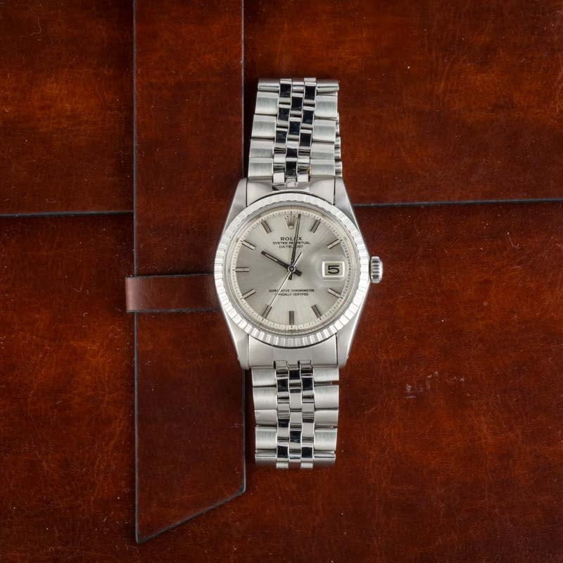 Rolex Datejust Ref 1603 Silver Dial - 6