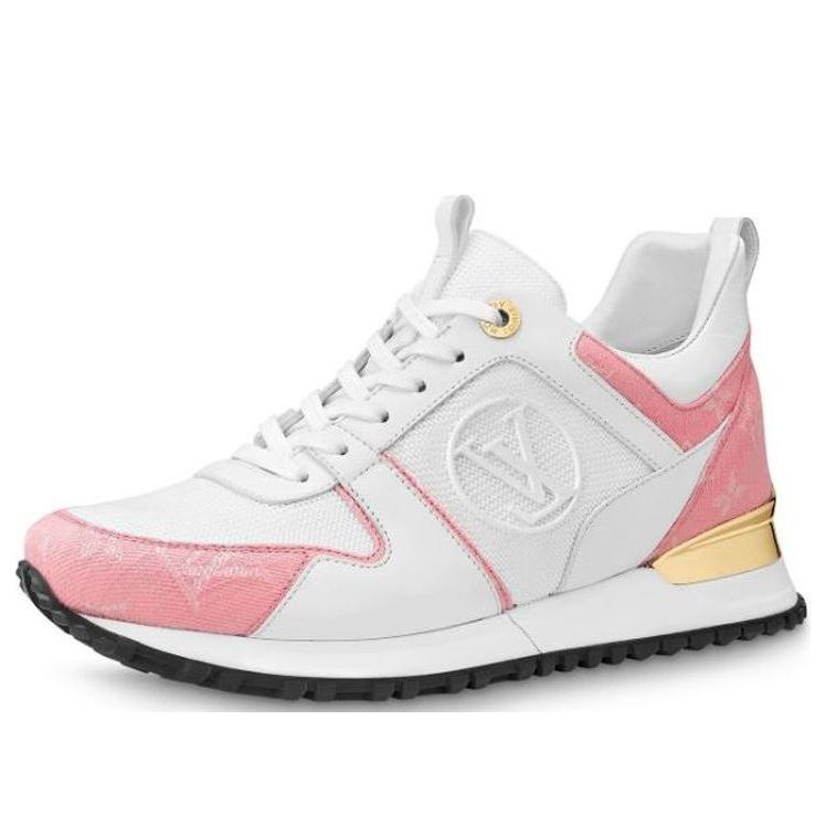 (WMNS) LOUIS VUITTON LV Run Away Sports Shoes Pink/White 1A682B - 1