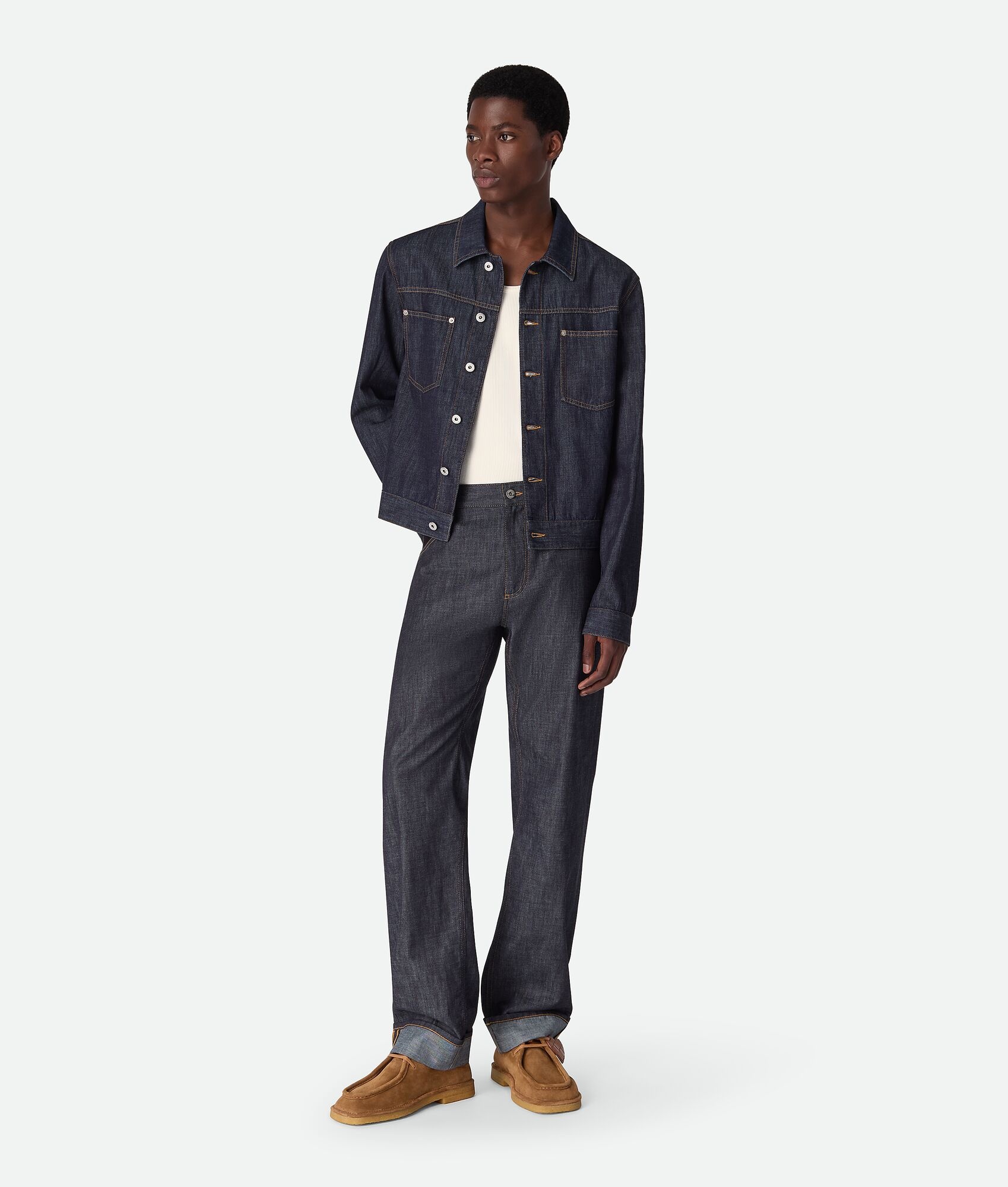 Indigo Denim Jacket - 4