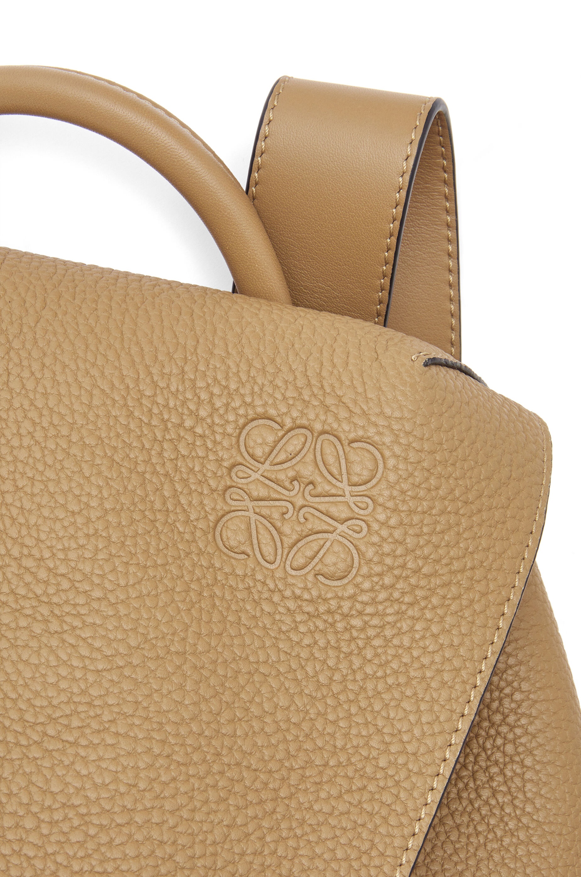 Drawstring Backpack in grained calfskin - 6