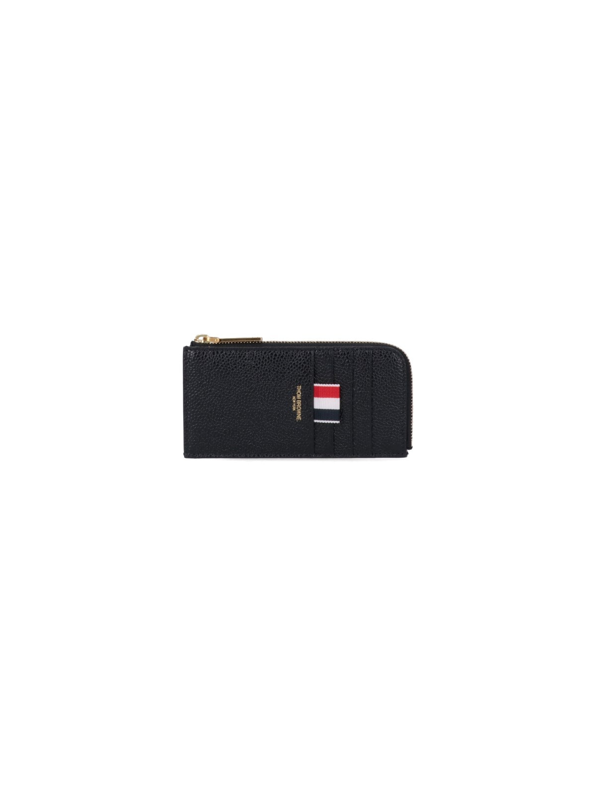 財布・小物その他 THOM BROWNE WALLET (MAW080A00198 001) Thom Browne zip around wallet MAW080A.00198-001 BLACK | IlDuomo