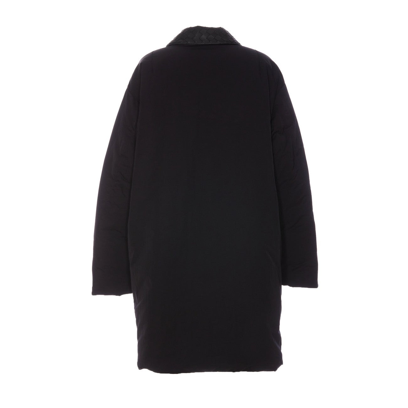 Bottega Veneta Men Puffer Jacket With Intreccio Collar - 3
