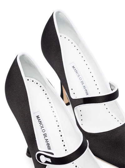 Manolo Blahnik x Browns 50 Camparicaro 105mm pumps outlook