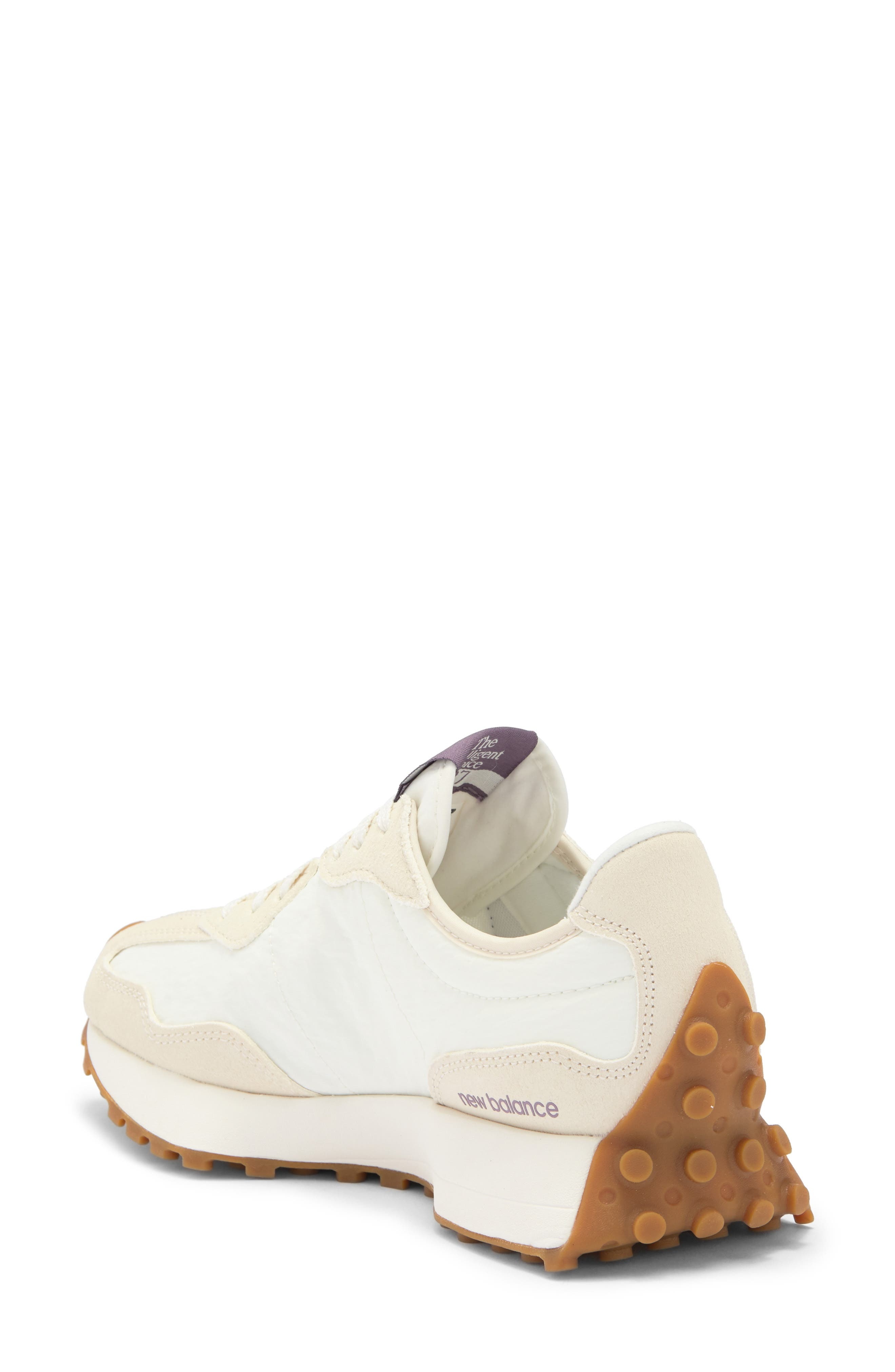 New Balance 327 Sneaker in Linen/Dark Ice Wine at Nordstrom - 2