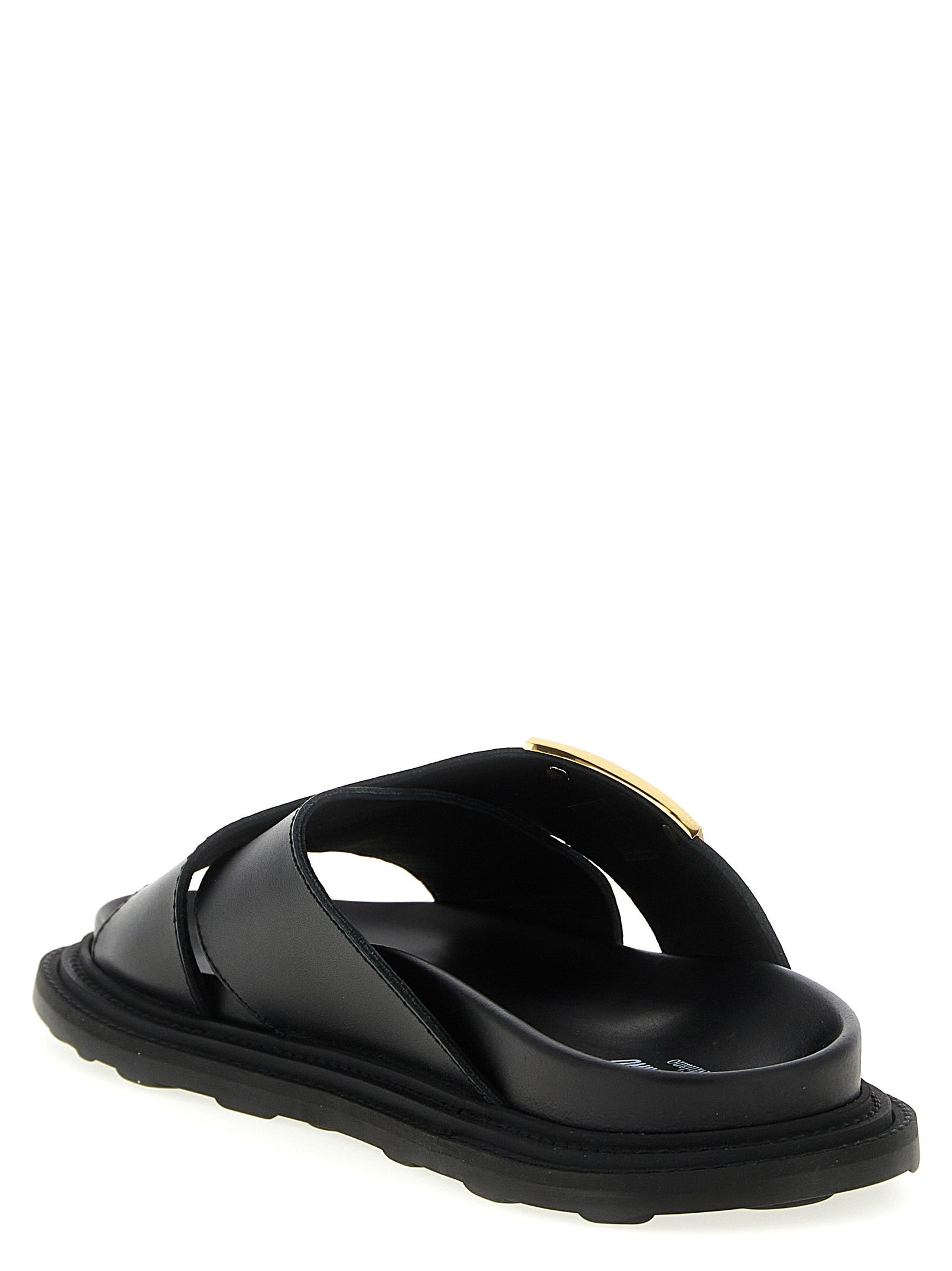 Moschino Men Leather Sandals - 3