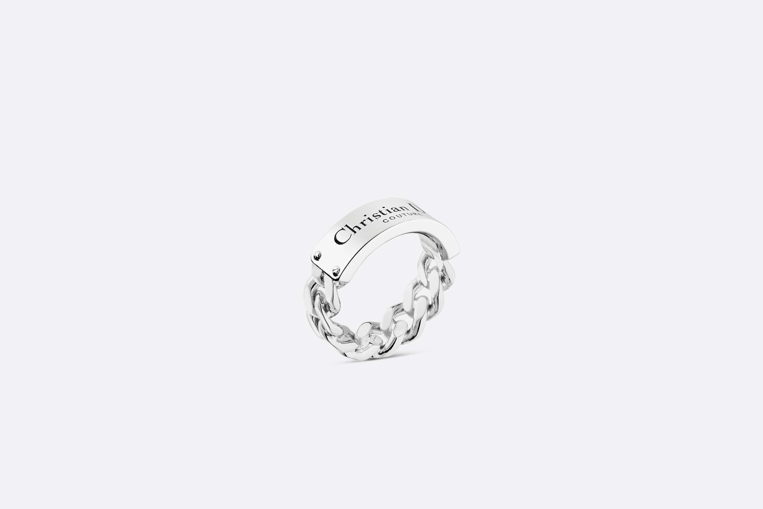 Dior Christian Dior Couture Chain Link Ring | dior | REVERSIBLE