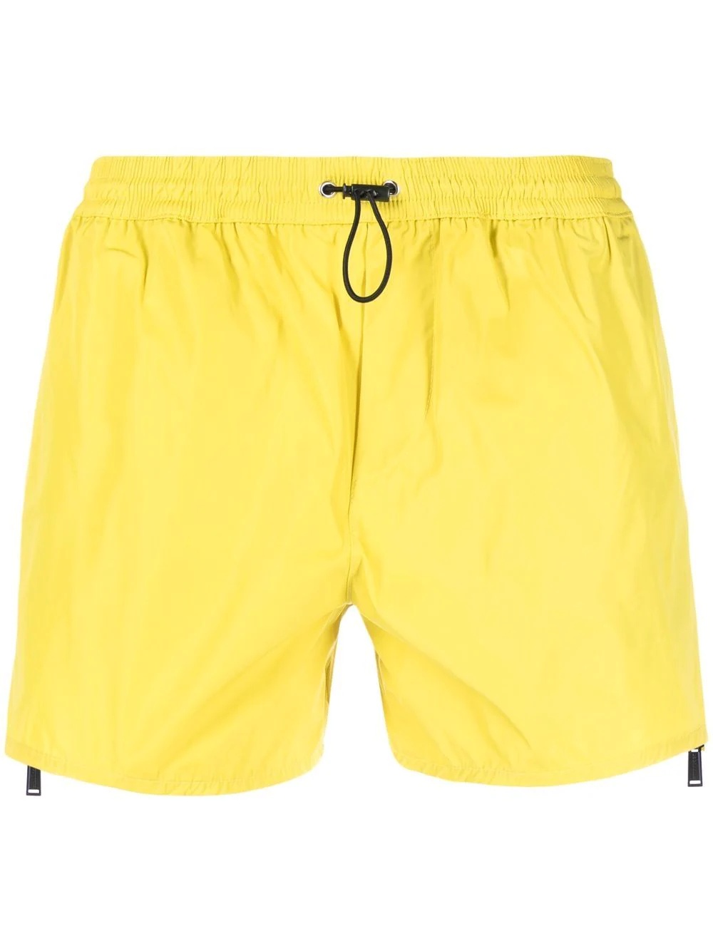 drawstring swim shorts - 1