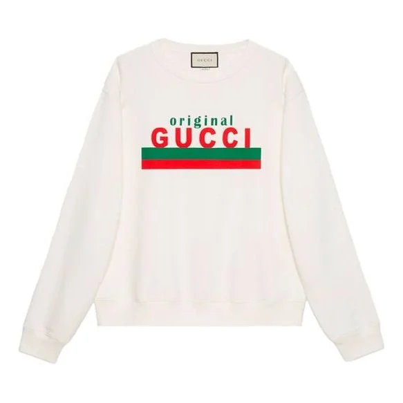 Gucci Original Print Crew Sweat 'Ivory' 626990-XJCOR-9192 - 1