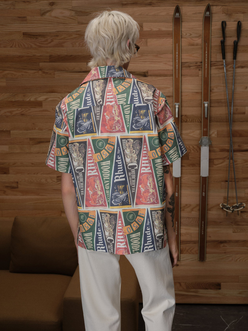 COLLEGIATE FLAG SNAP SHIRT 4