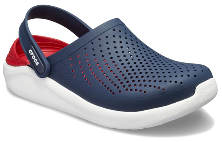 Crocs LiteRide Shoe Beach Sandals Unisex Blue Red 204592-4CC - 3