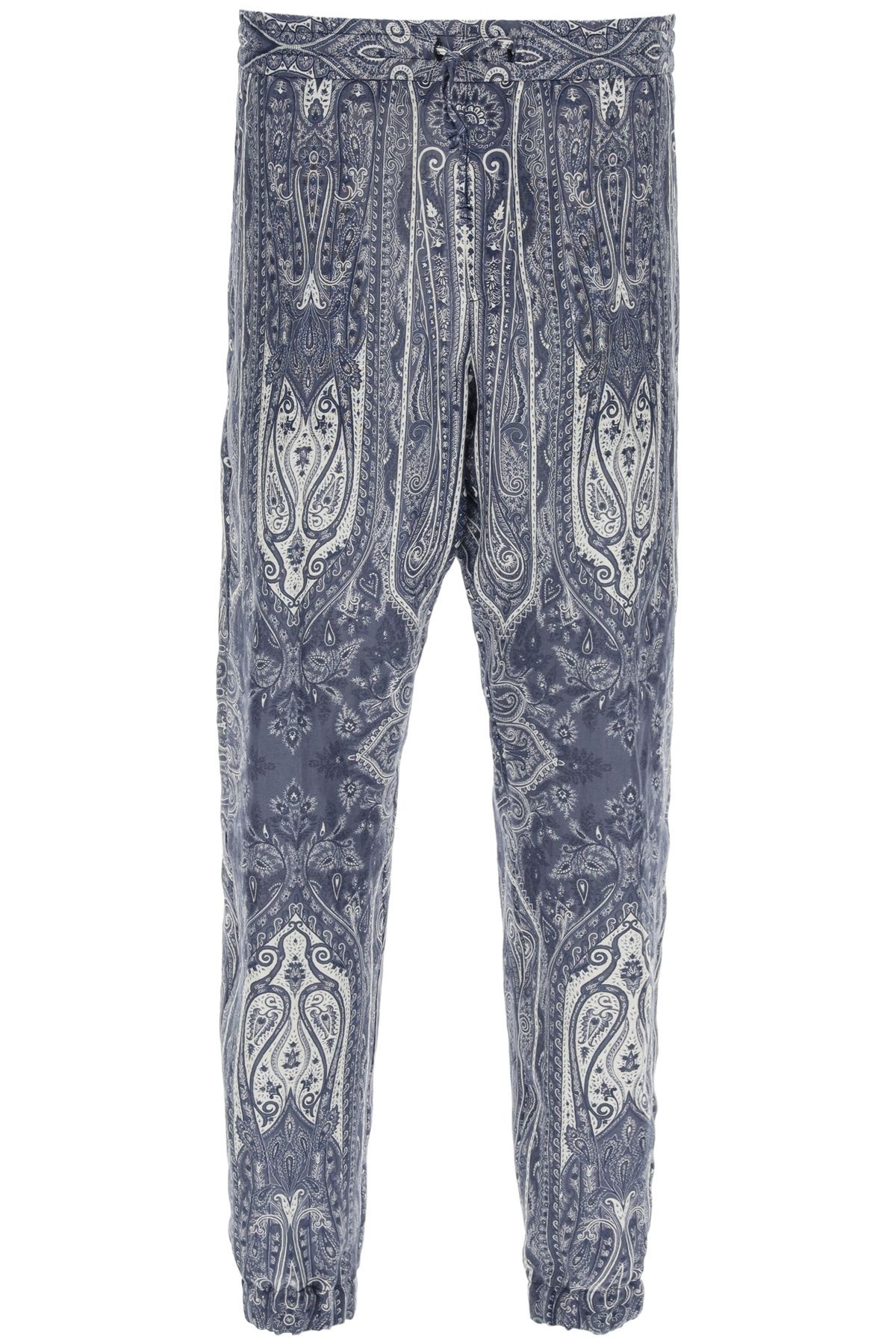 PAISLEY PRINT JOGGERS - 1