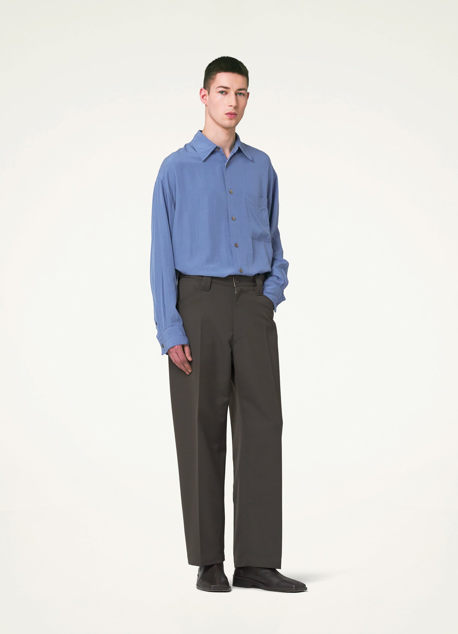 Lemaire STRAIGHT PANTS | REVERSIBLE