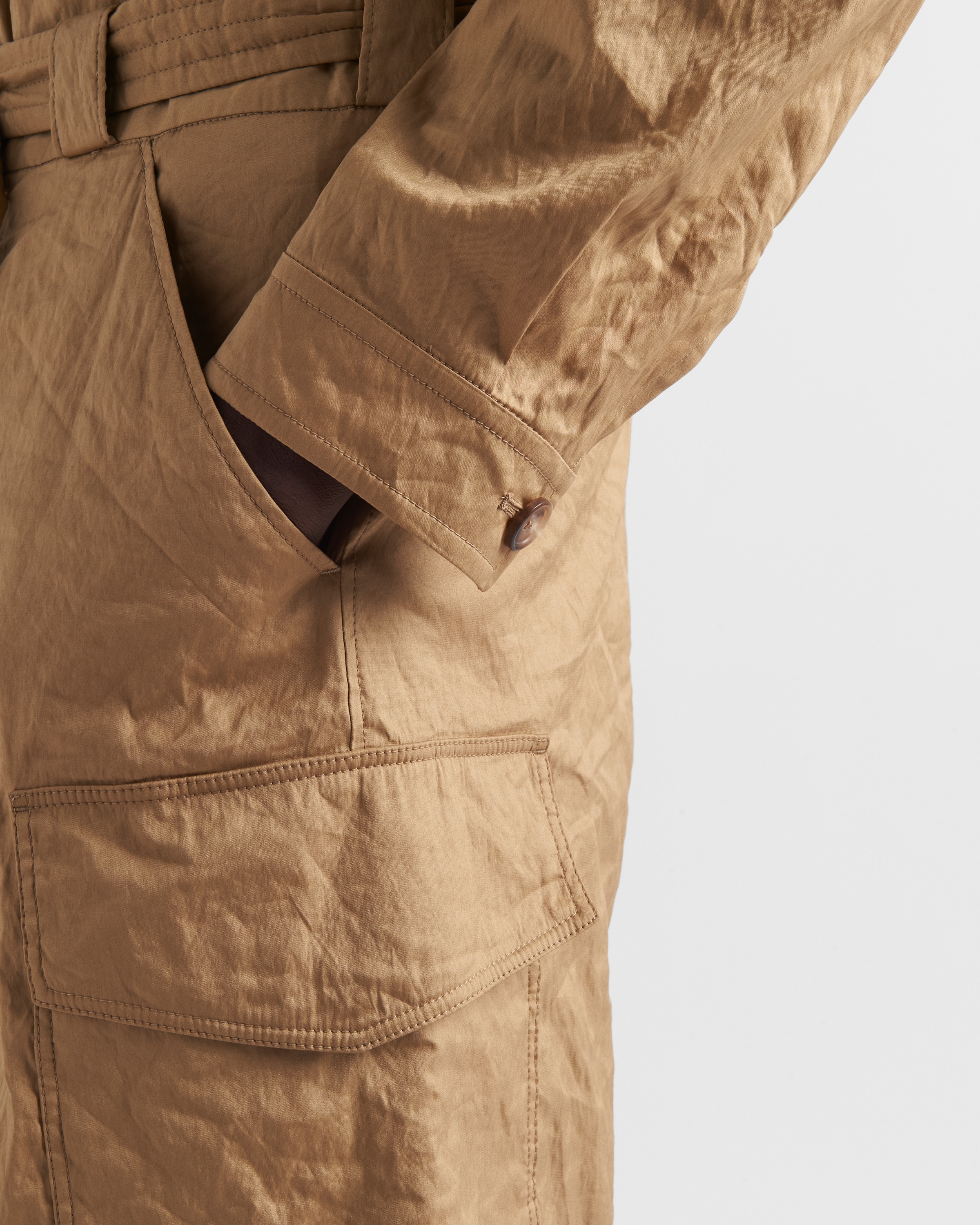 Stretch cotton Bermudas - 6