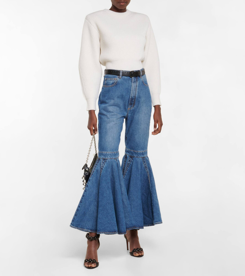 Alaïa Ribbed-knit sweater outlook
