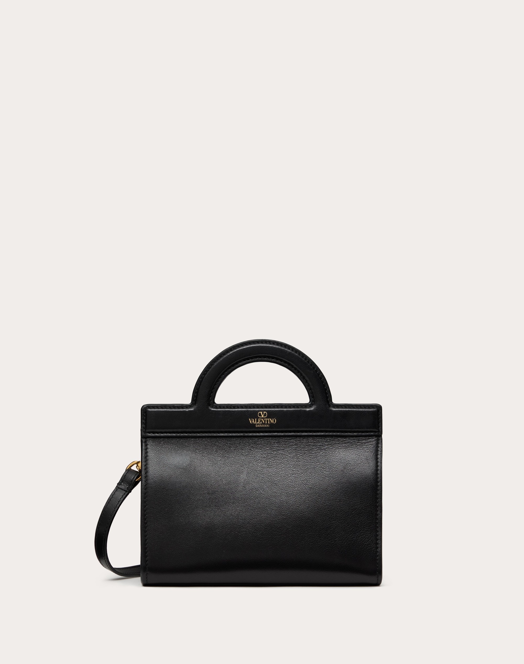 VALENTINO GARAVANI TAGGED MINI CROSS-BODY BAG IN CALFSKIN - 1