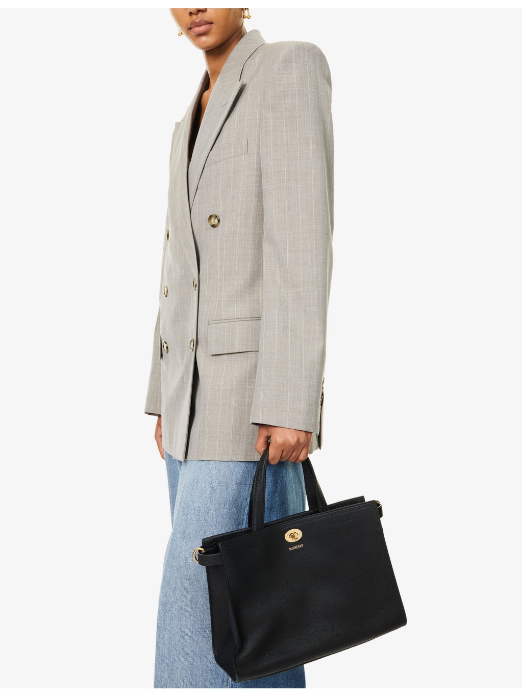 Cotswolds Small Leather Tote Bag - 2