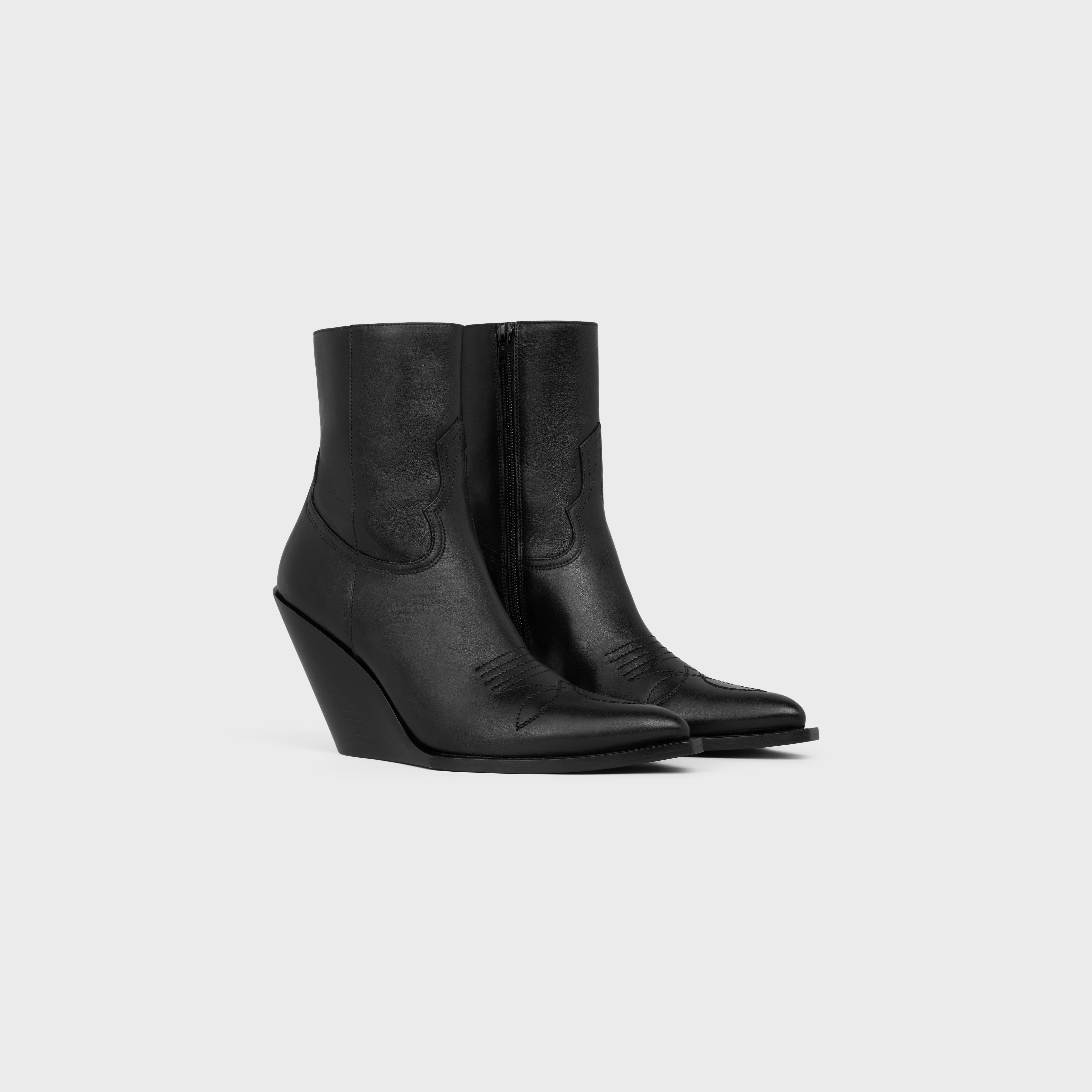 Celine Moon zipped boot in Calfskin - 2