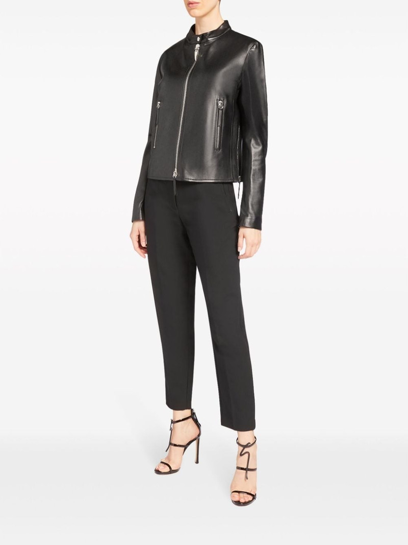 Giuseppe Zanotti Anthana leather jacket outlook