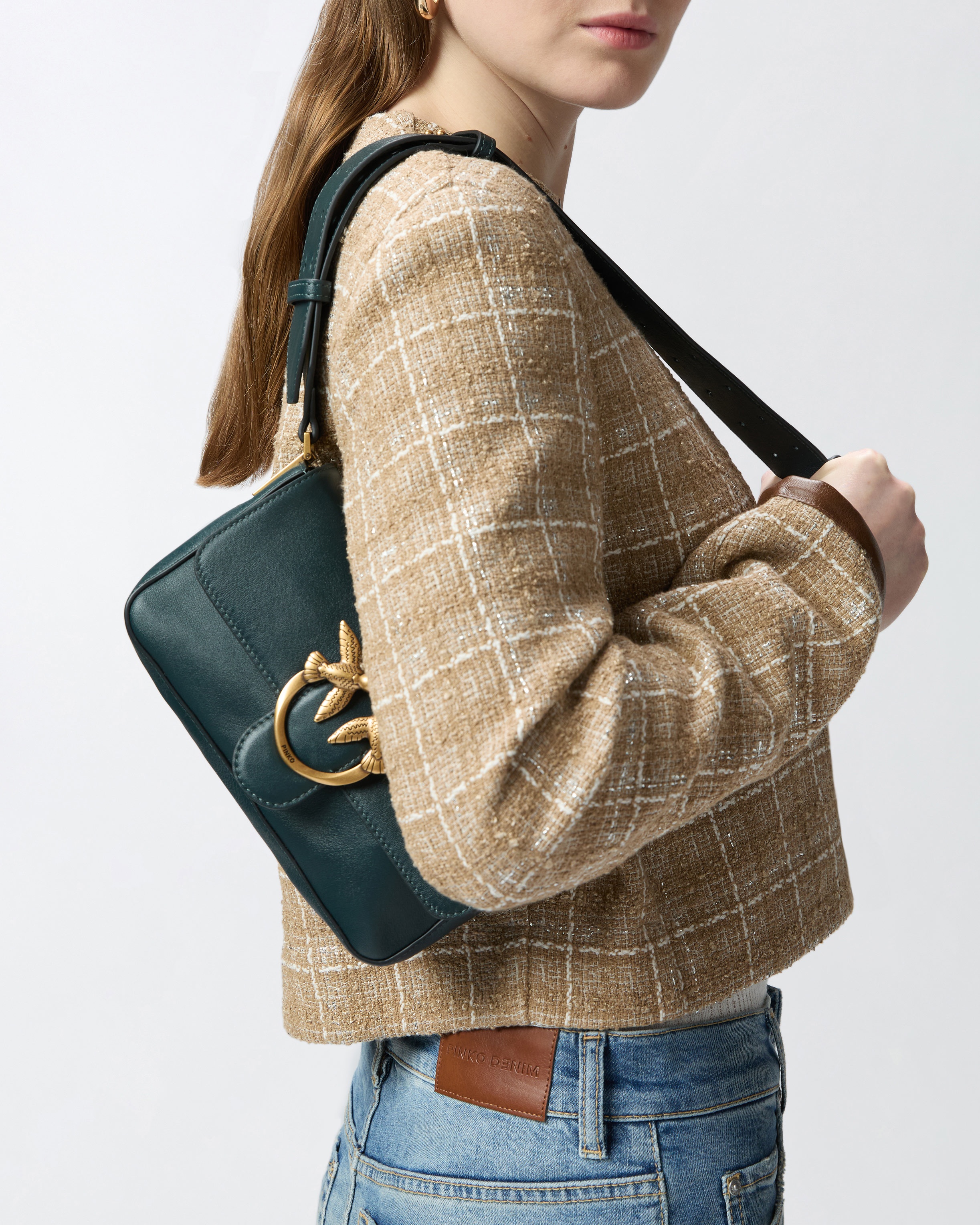 SOFT LEATHER MINI LOVE BAG SHOULDER BAG - 5