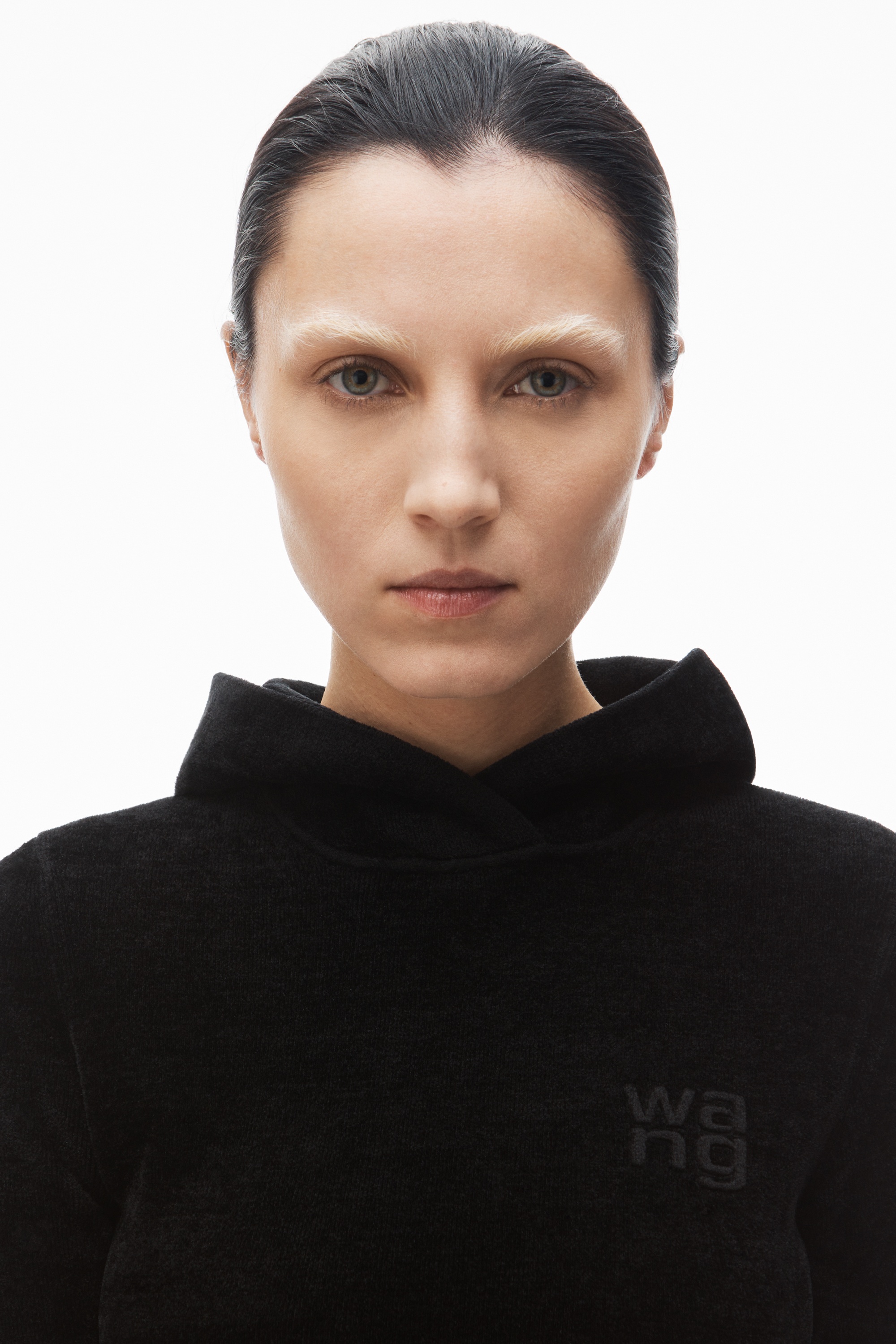 logo-embossed hoodie minidress - 4