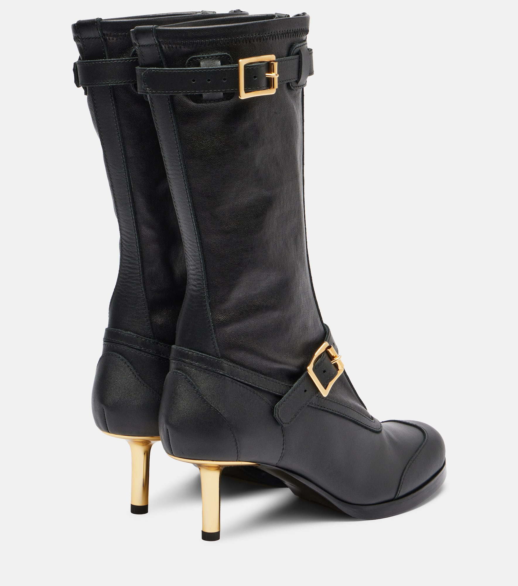 Aviator leather boots - 2