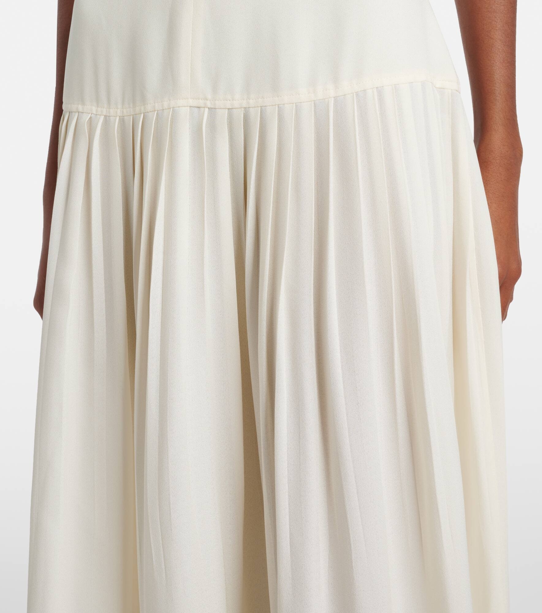 Tala halterneck georgette maxi dress - 5