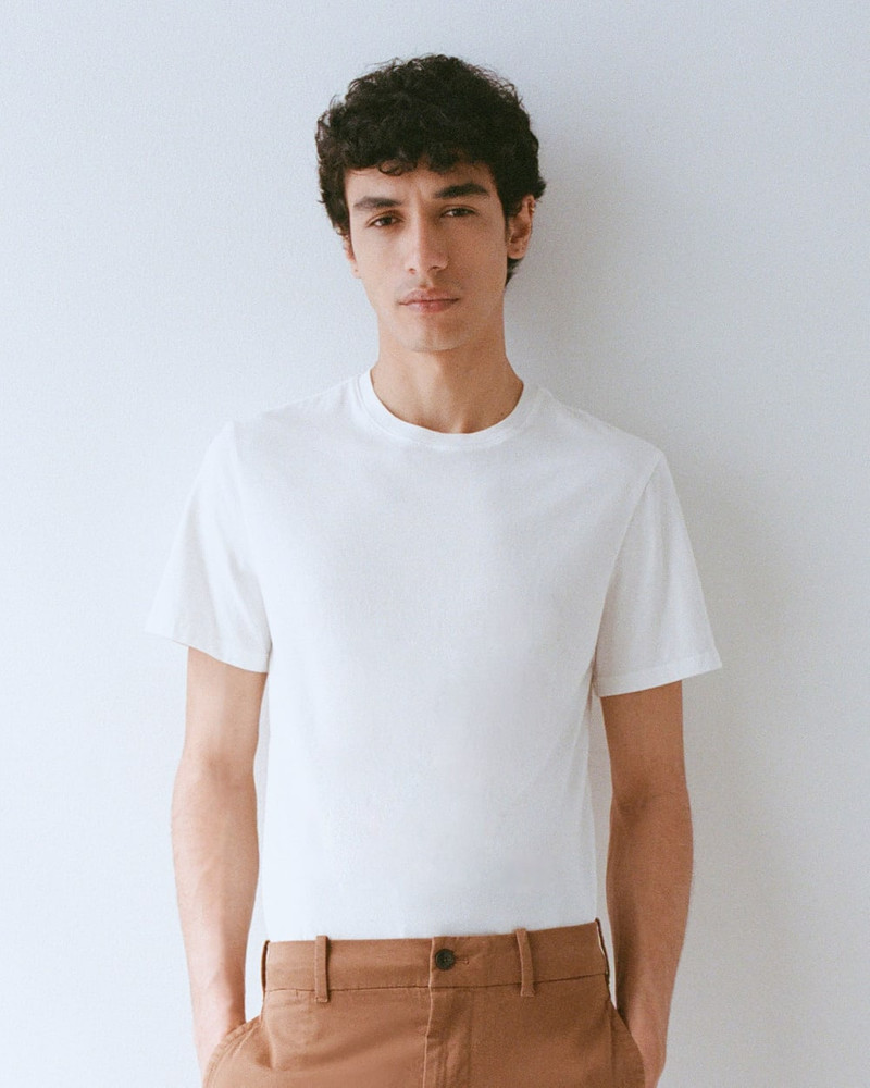 EVERLANE ARCHIVE STANDARD-FIT COTTON CREW outlook