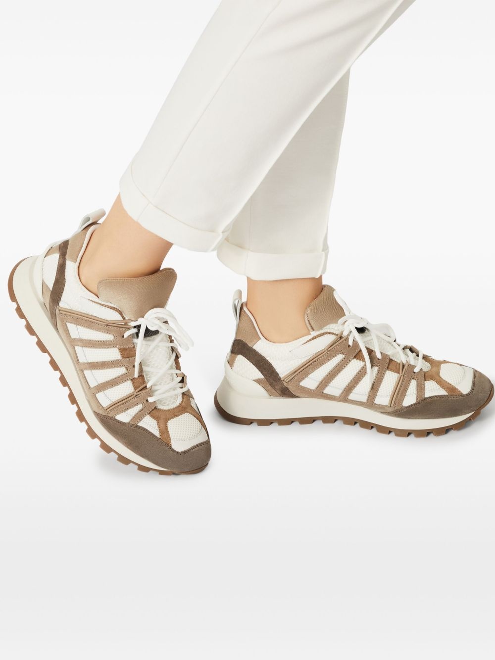 Monili-detail sneakers - 5