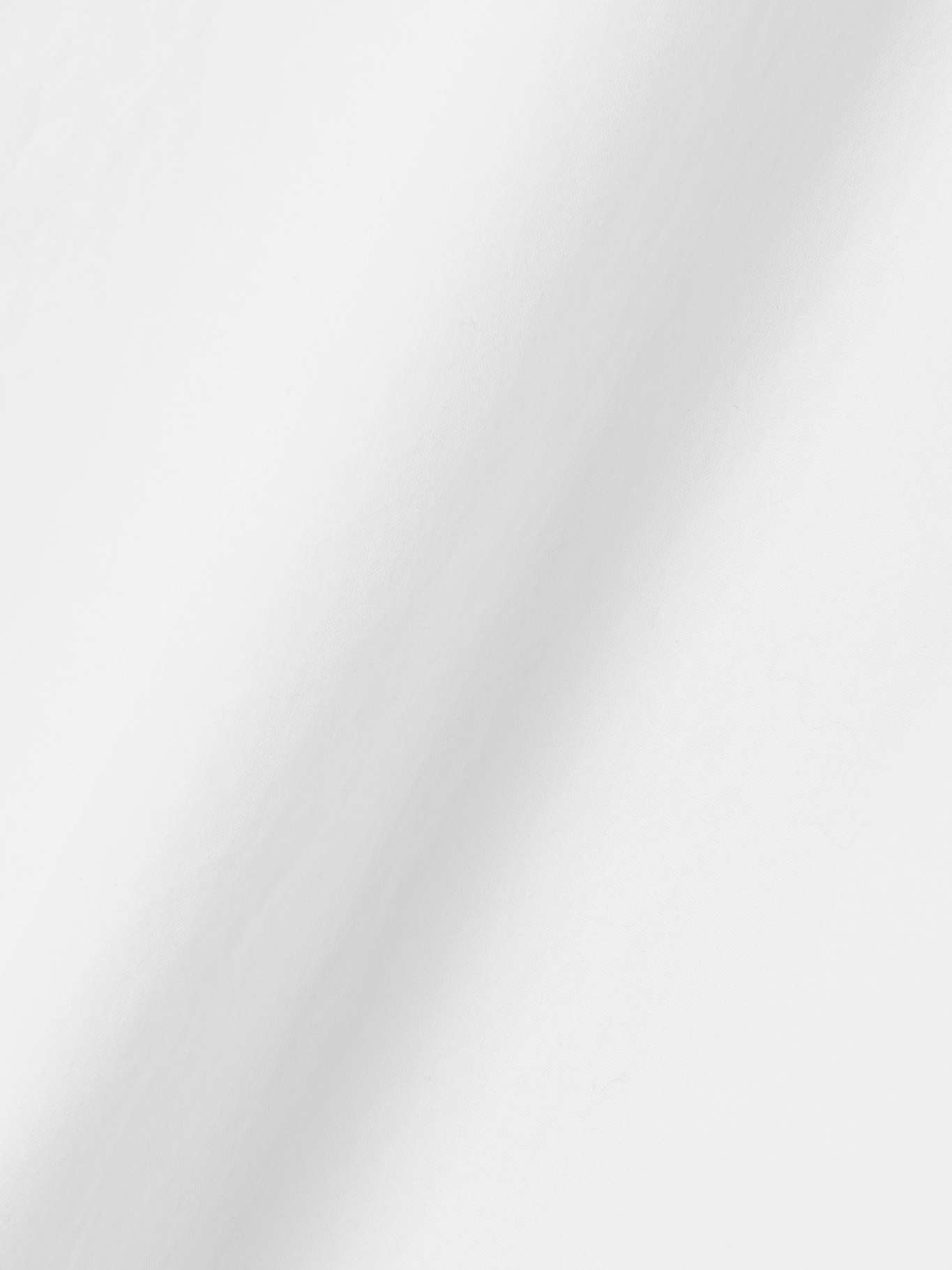 Organic cotton-poplin mini dress White - 4