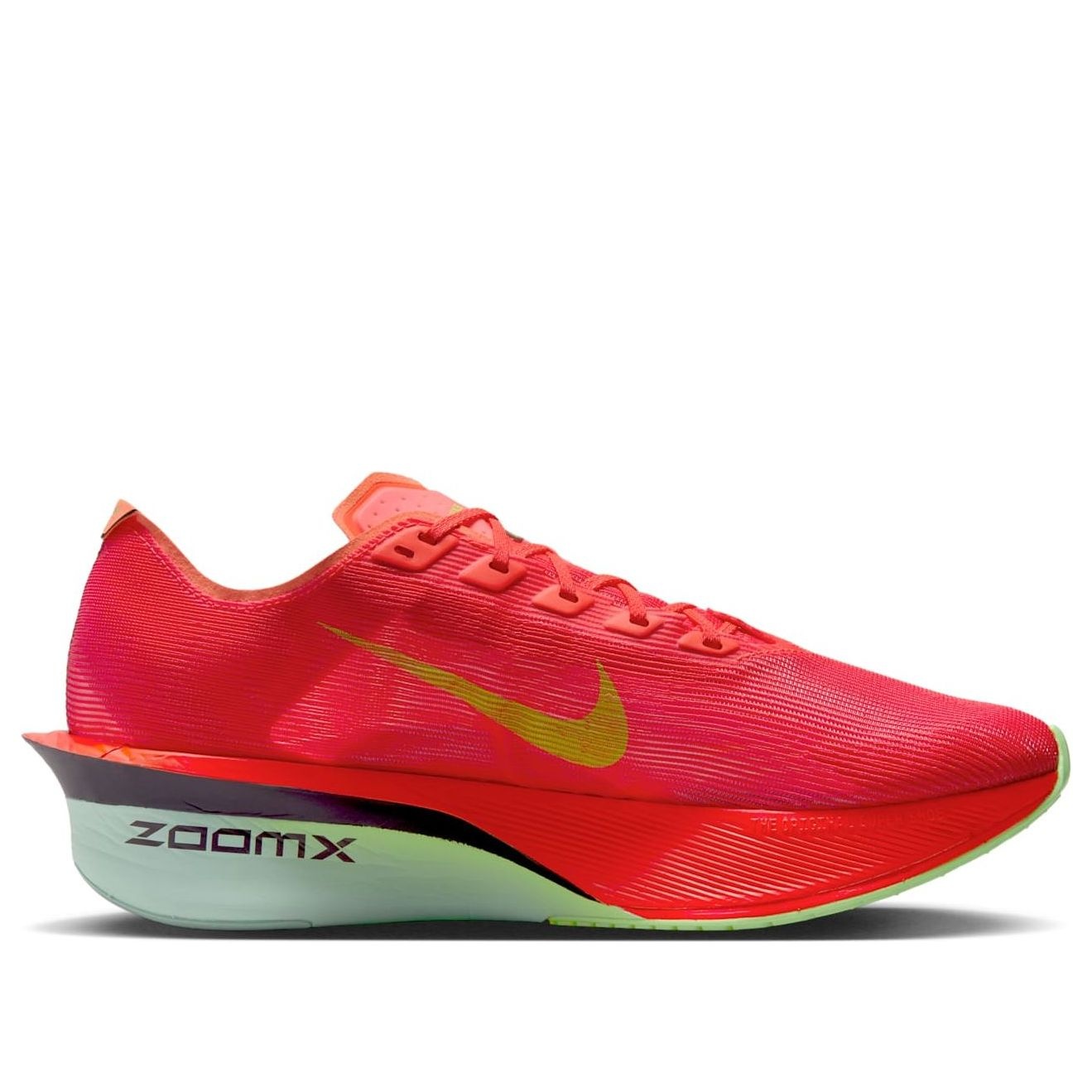 Nike ZoomX Vaporfly Next% 4 'Bright Crimson Mint Foam Cave Purple Lime Blast' HF6414-600 - 2