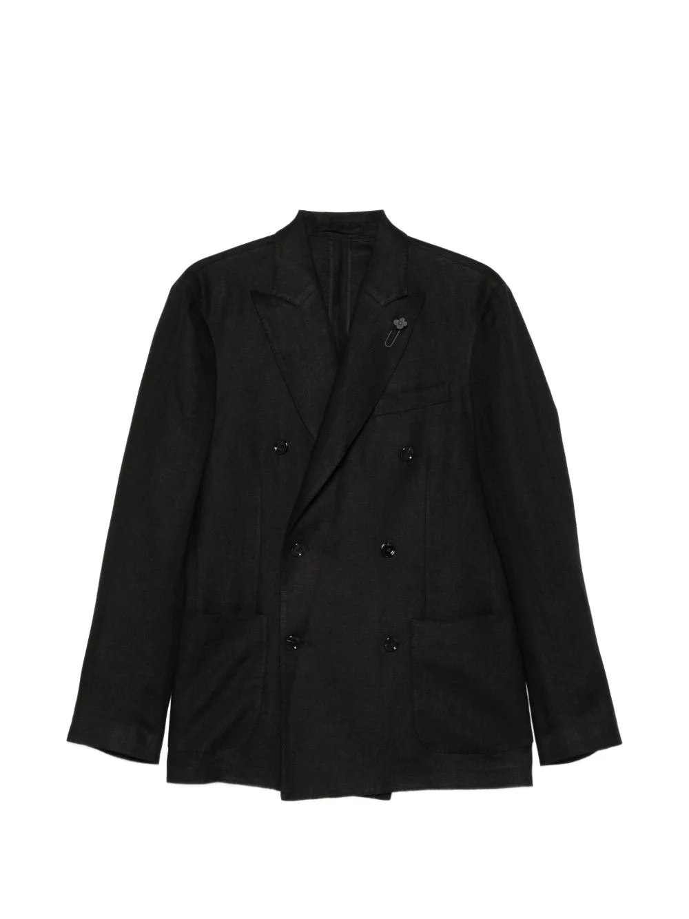 double-breasted blazer - 1