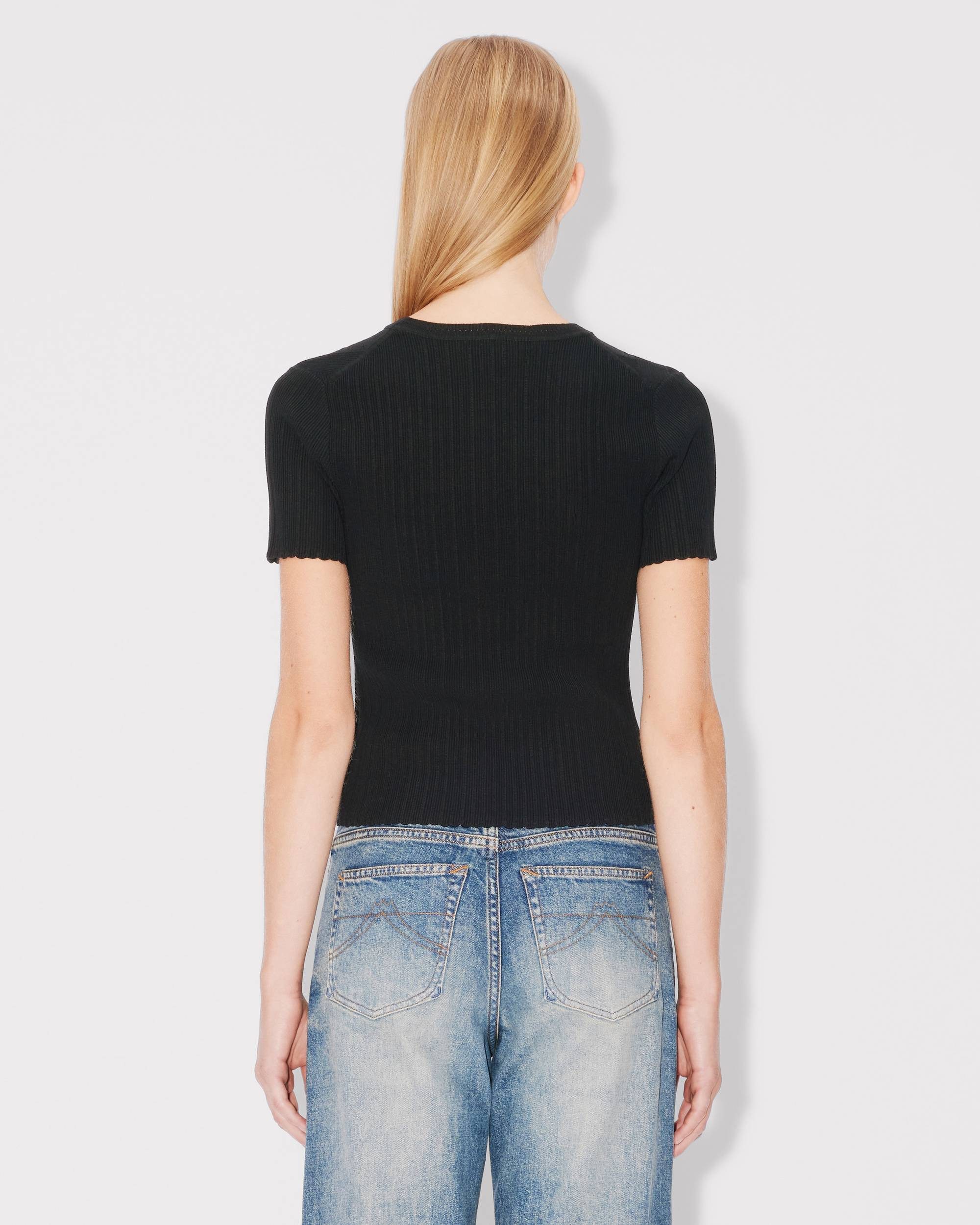 Top in viscose stretch lace - 4