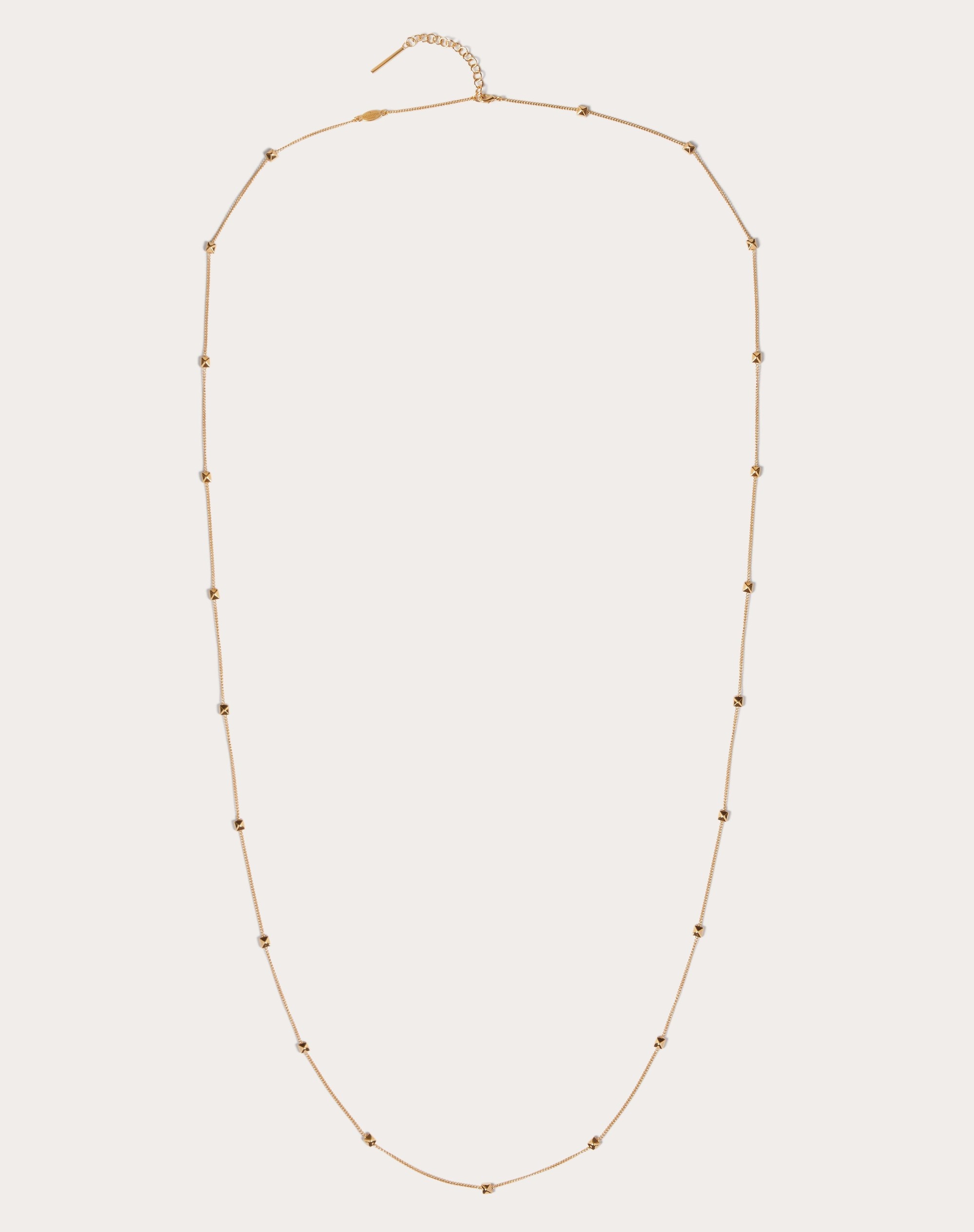 ROCKSTUD NECKLACE IN METAL - 1