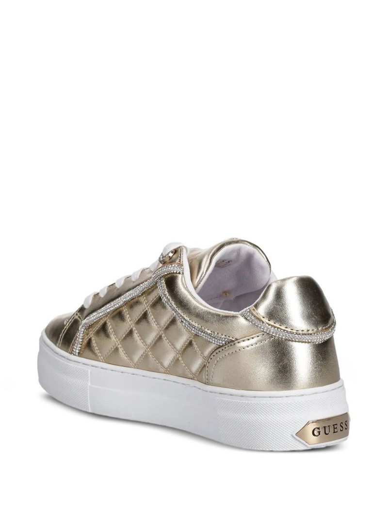 Gratea quilted metallic-effect sneakers 3