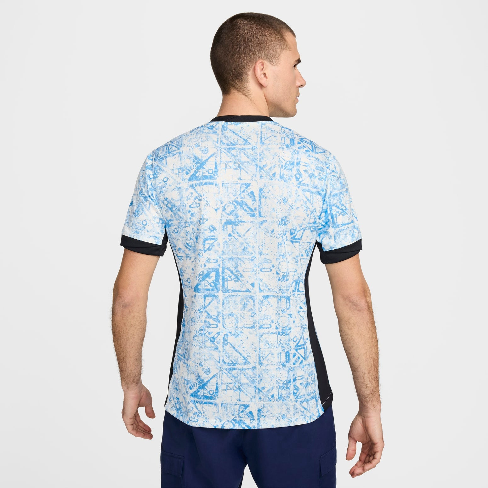 Nike Portugal Stadium Away Replica Soccer Jersey 'Blue' FJ4274-133 - 2