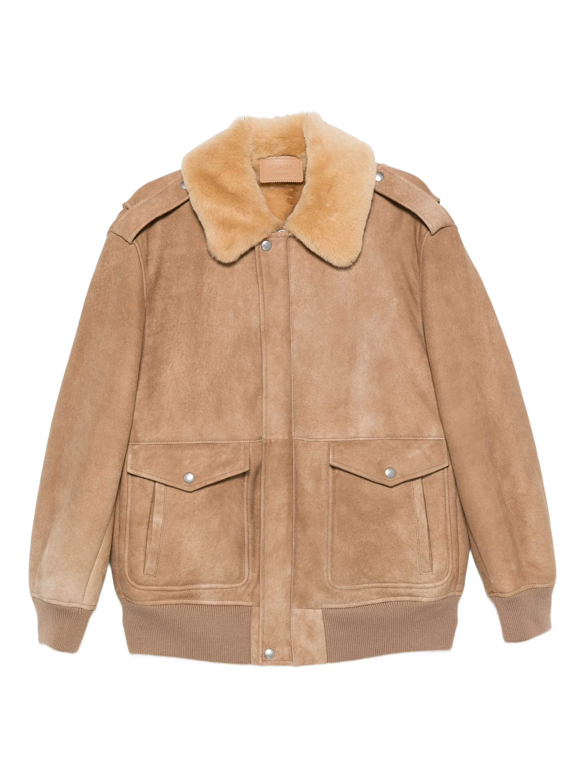 Prada Suede Bomber Jacket - 1
