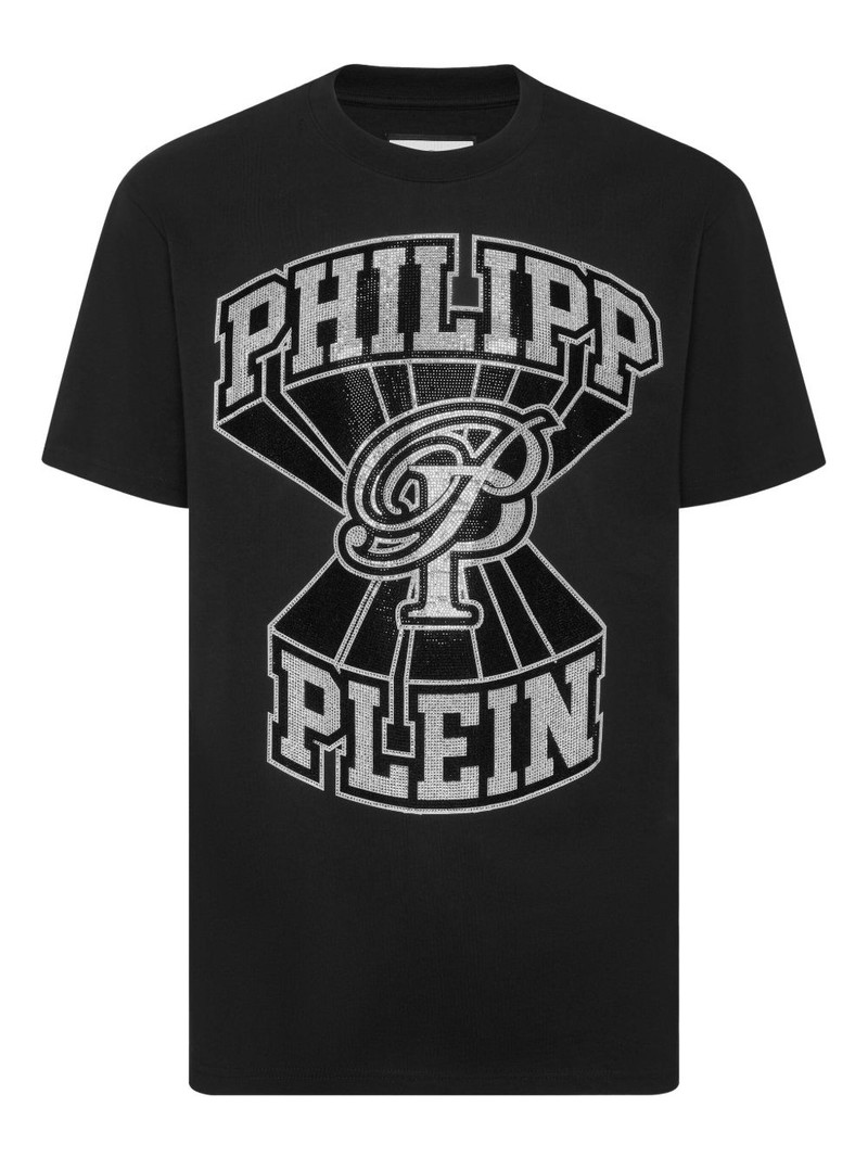 logo-embellished T-shirt 1