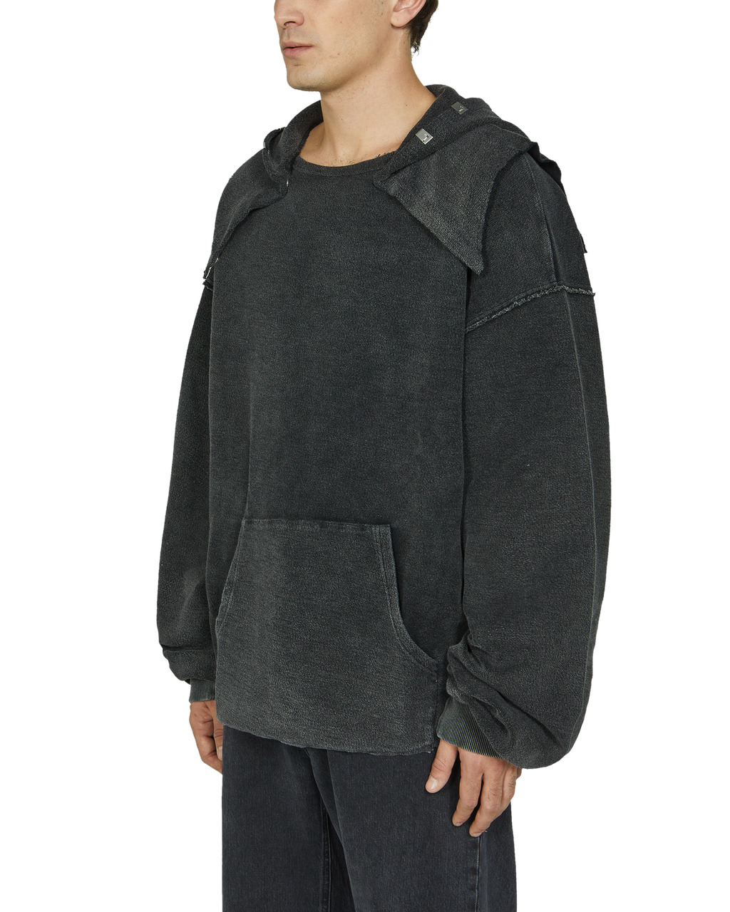 さらなる高みへ【ALYX】HOODED ZIP SWEATSHIRT 1017 ALYX 9SM | GREY BOXY ZIP-UP HOODIE | SWEATSHIRTS