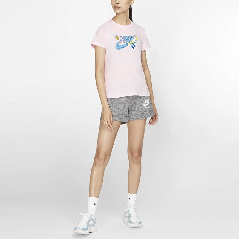 Nike (WMNS) Nike Sportswear Short Sleeve 'Pool Pink' CI1130-663 outlook