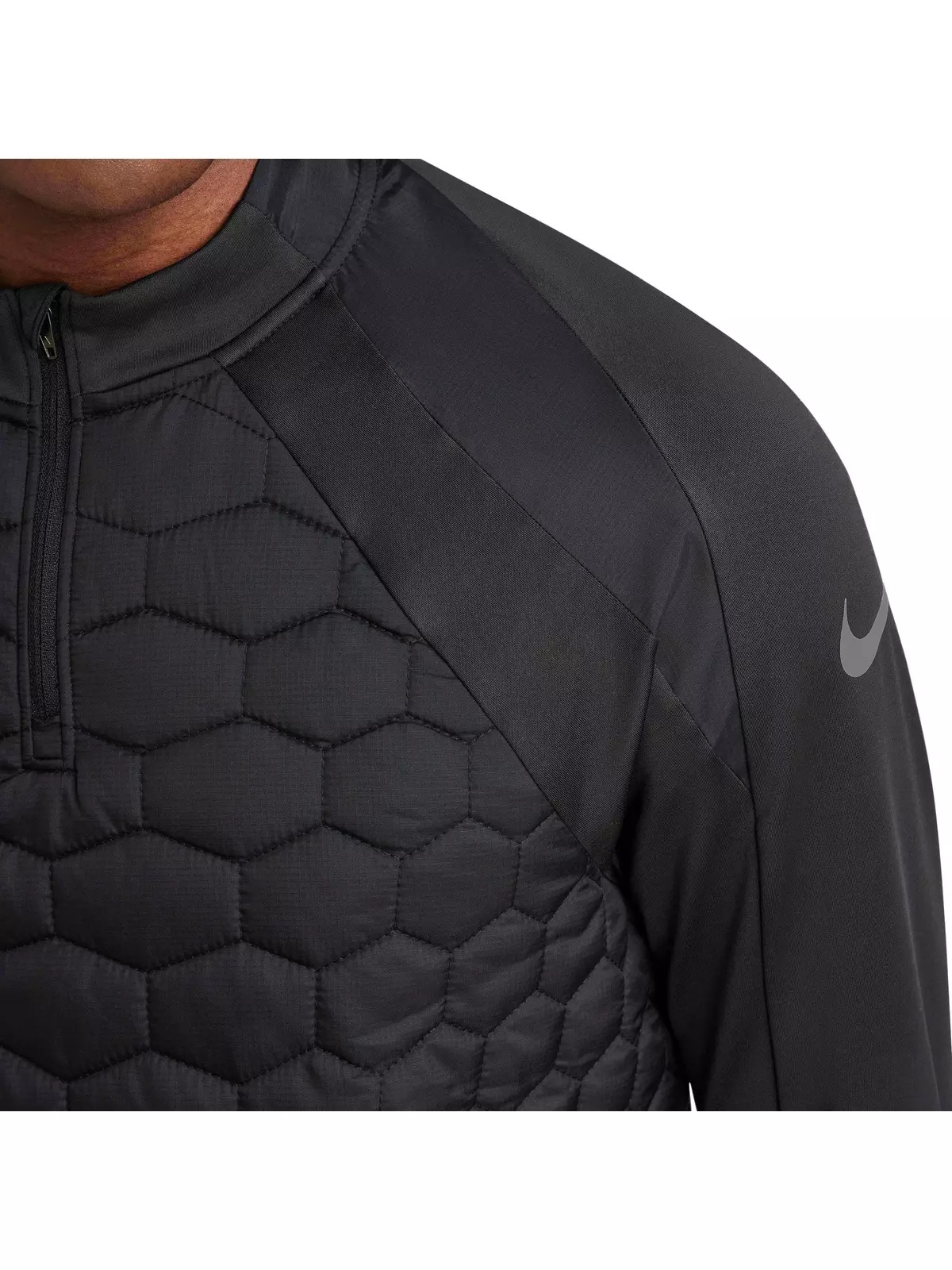 Men's Strike Therma-FIT Soccer Drill Top - Black - 4
