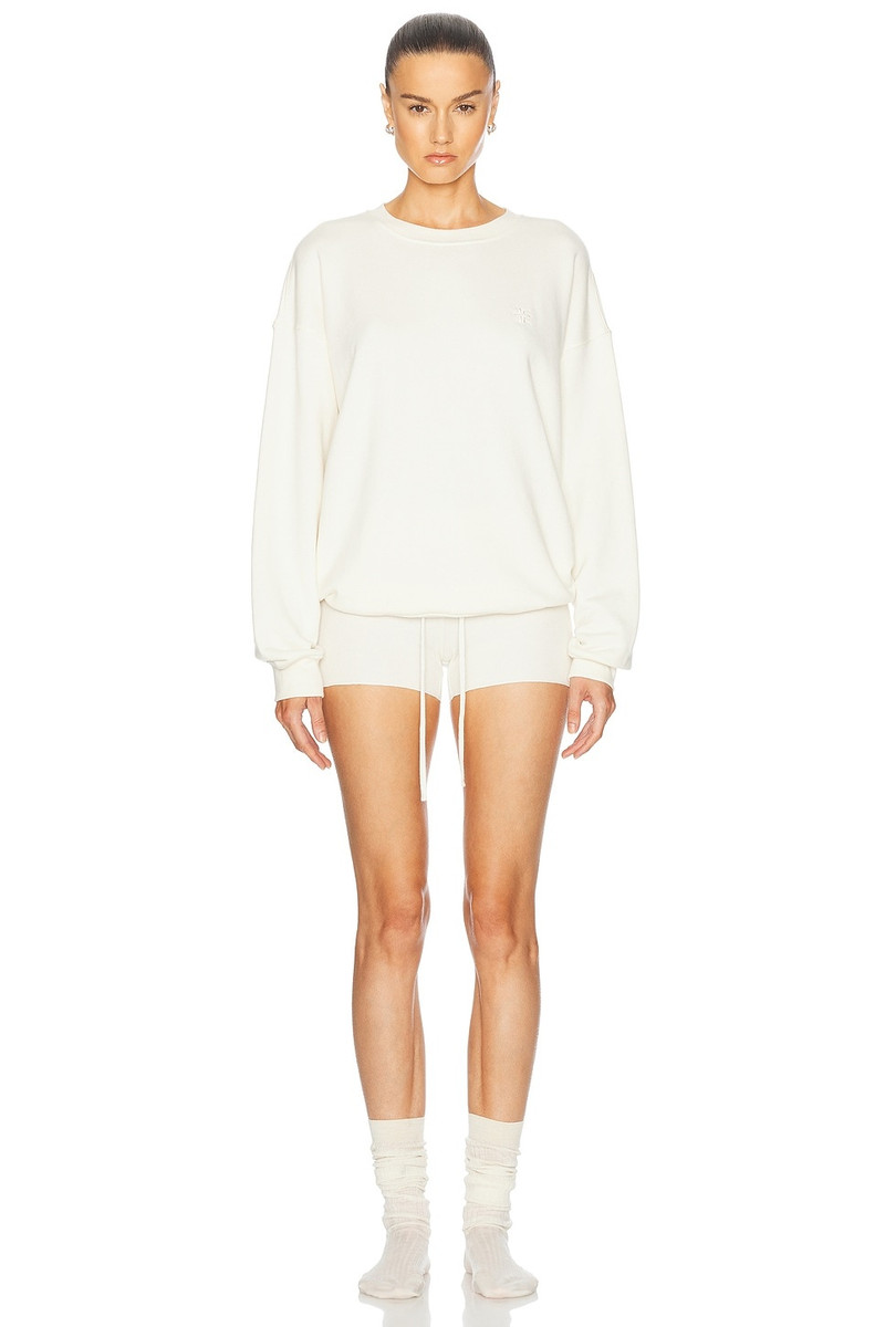 ÉTERNE Oversized Crewneck Sweatshirt outlook