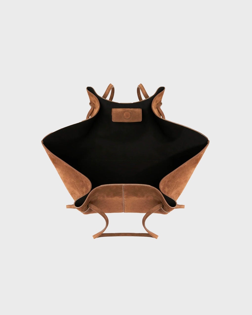 Large Mochi Suede Bag  Cognac ONESIZE - 4