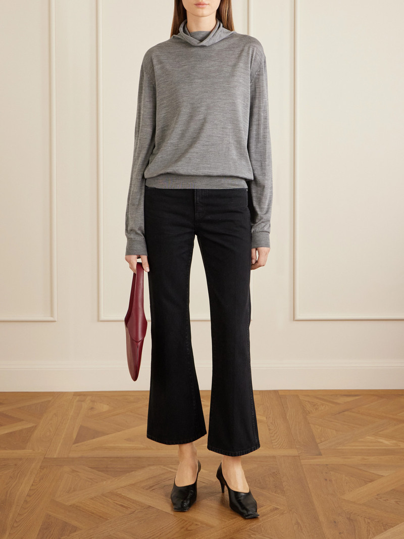 KHAITE Annette Merino Wool Turtleneck Sweater outlook
