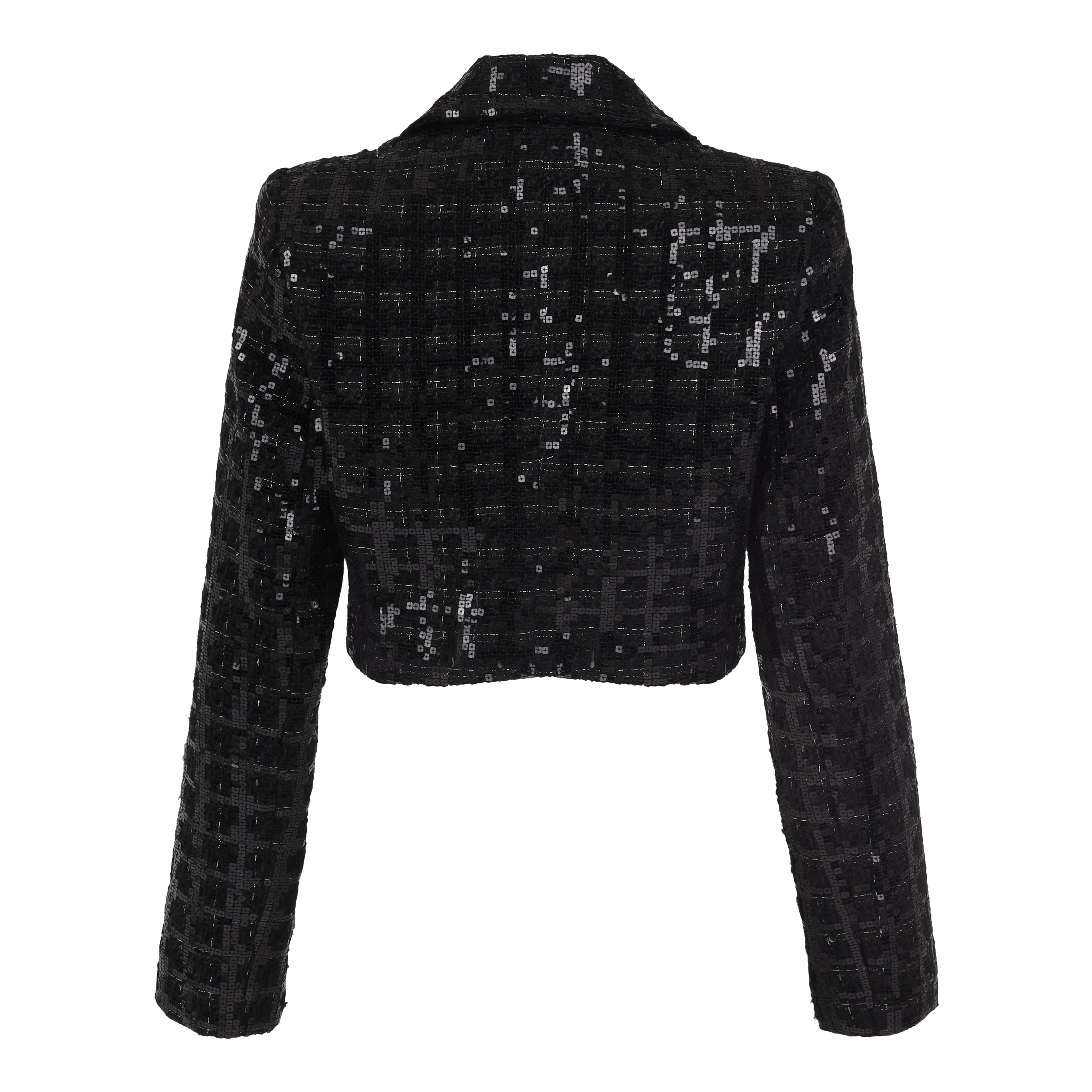 Tweed and Sequin Coco Jacket - 4
