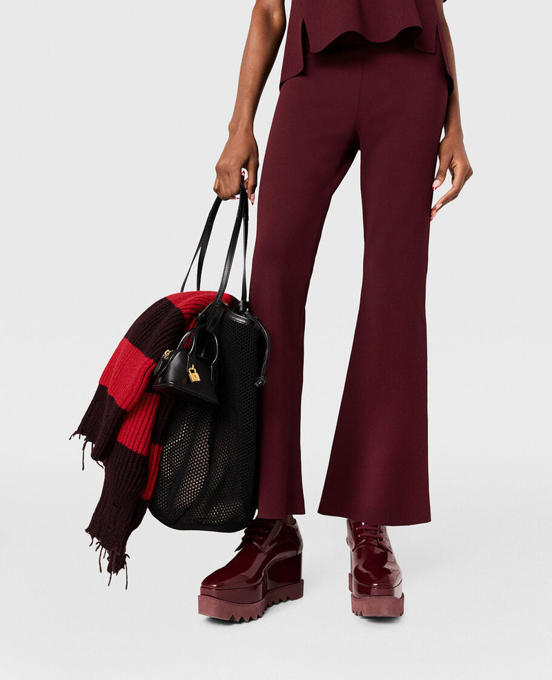 Stella McCartney Iconic Compact Knit Trousers outlook