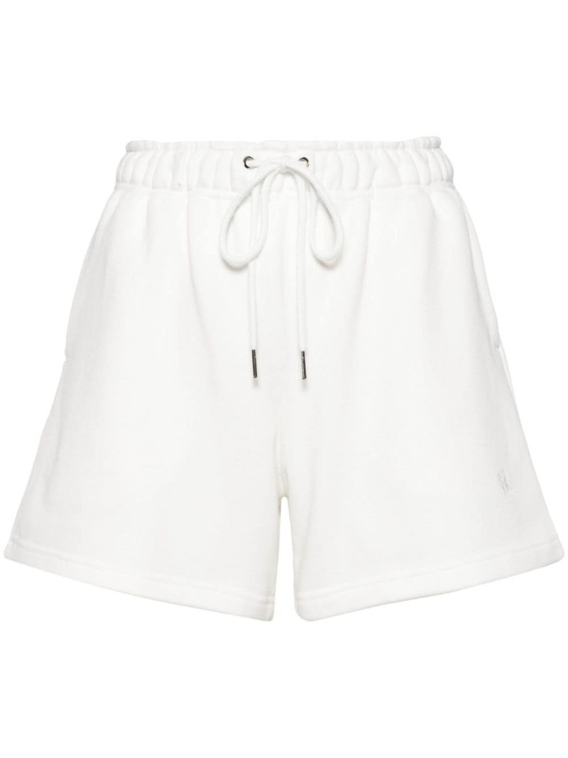 drawstring-waist cotton shorts 1