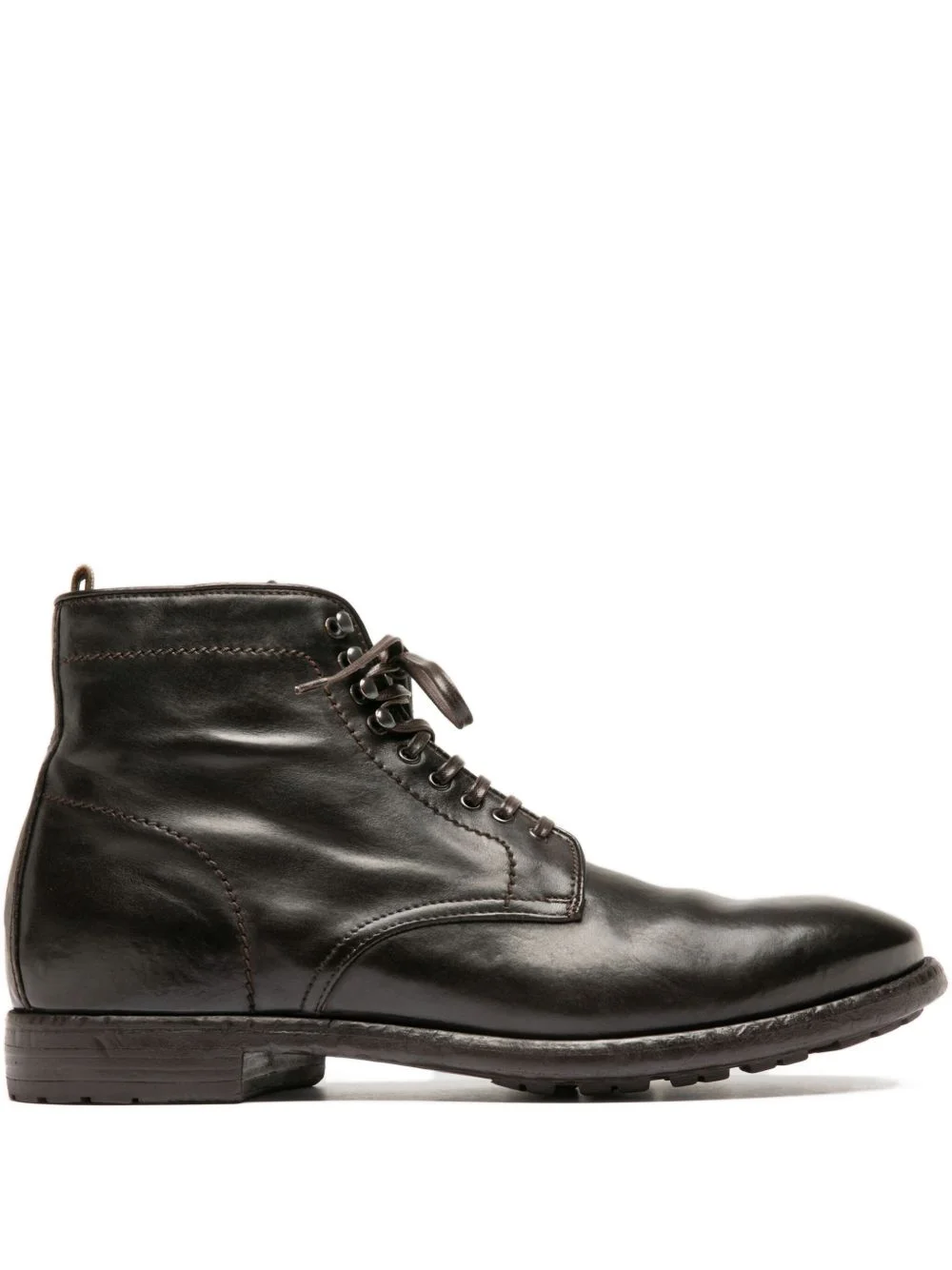 Prince lace-up leather boots - 1
