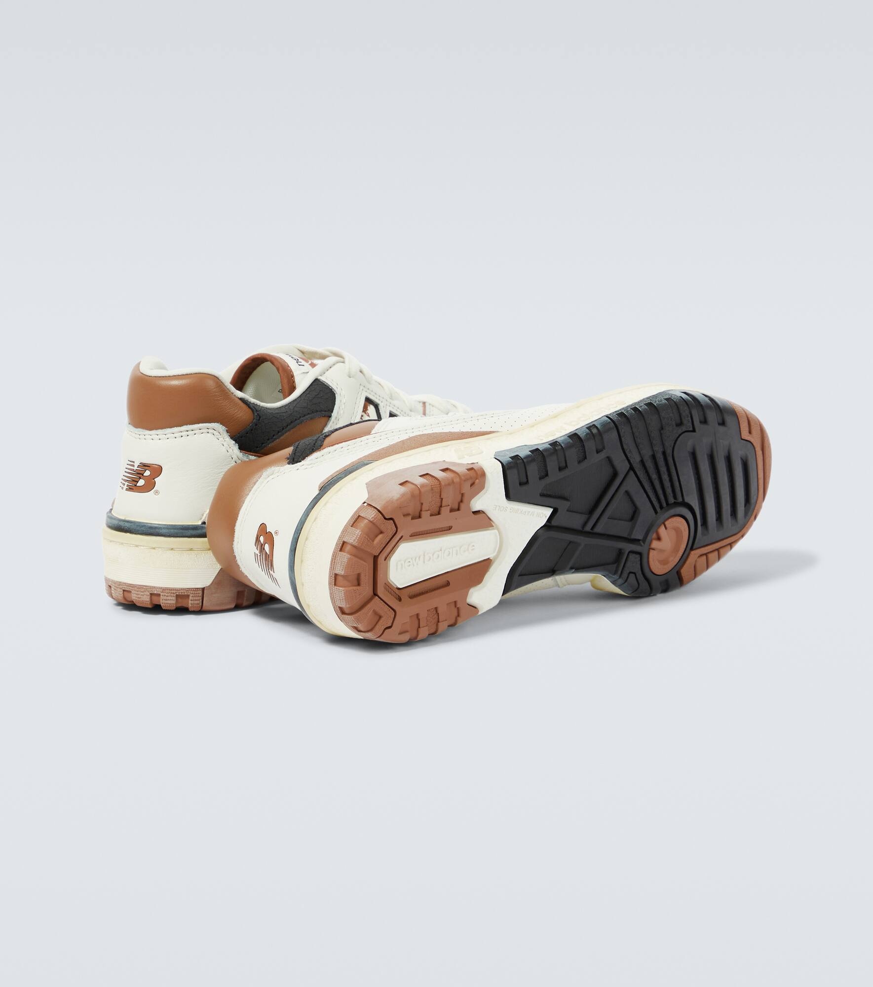 550 leather sneakers - 7
