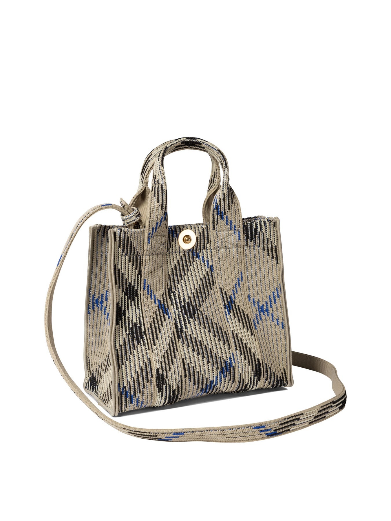 Mini Check Handbags Grey - 2